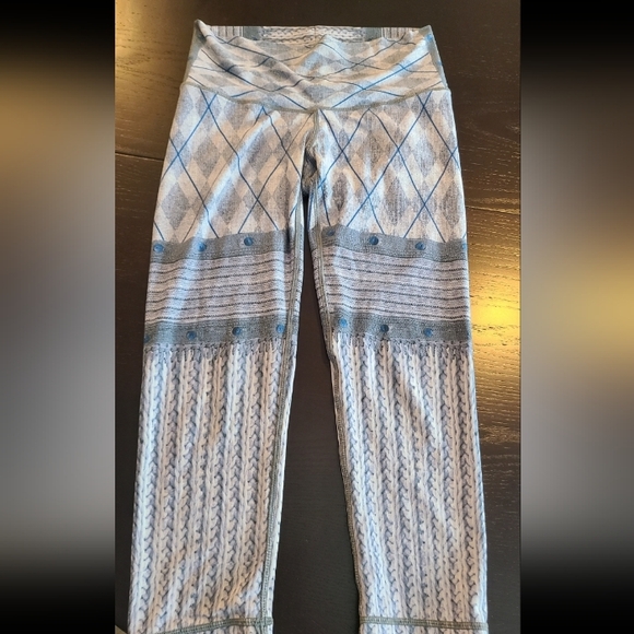 Niyama Sol Beachcomber Eleanor Crop Capri Leggings, Blue, S - Picture 4 of 7